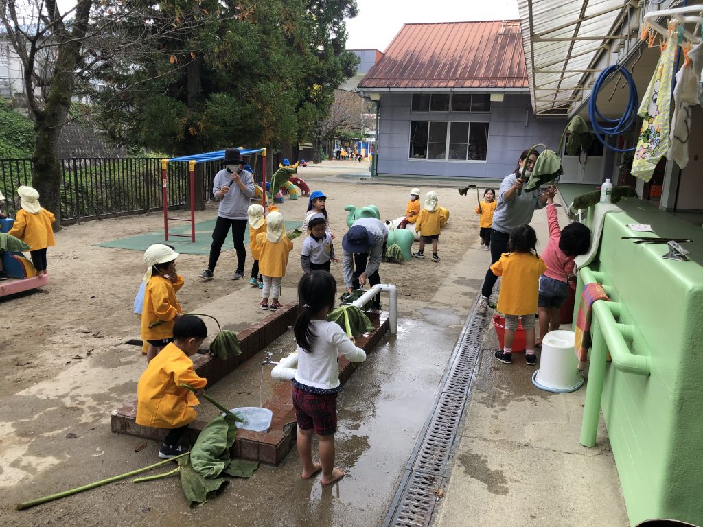 なんの葉っぱかな 杉の子幼稚園 学校法人恵峰学園 中津川市